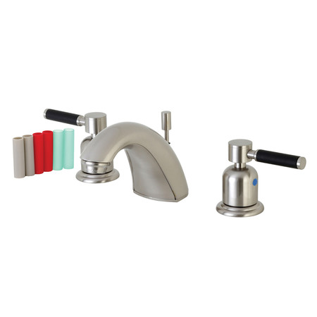 KAISER FB8958DKL Mini-Widespread Bathroom Faucet with Retail Pop-Up FB8958DKL